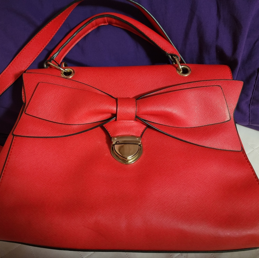Aldo big bow purse